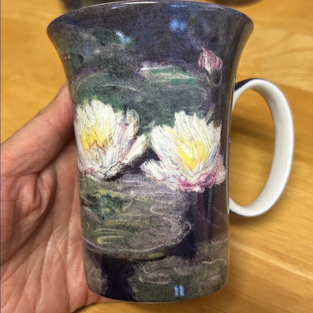 McIntosh Fine Bone China Claude Monet Water Lilies Java Coffee Mug